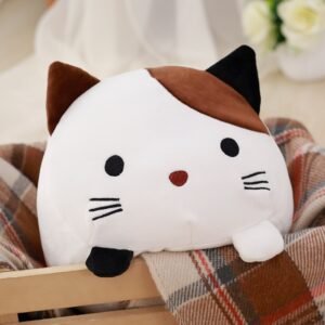 1pc 30cm Creative Kawaii Plush Cat Toys Soft Stuffed Down Cotton Pillow Cartoon Animal Kids Baby Doll Birthday Christmas Gift