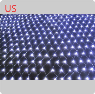 Christmas led lights string lights outdoor waterproof fishnet lights full of stars paved holiday lights wedding ins decorative lights - Image 10