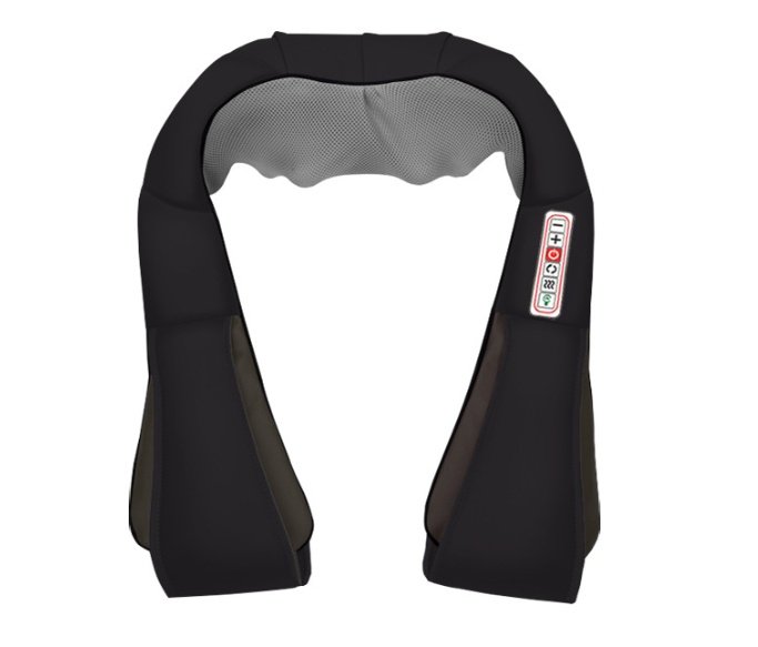 Car U Shape Electrical Shiatsu Back Neck Shoulder Body Massager Infrared Heated Kneading Car Home Massager - Image 5