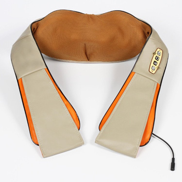 Car U Shape Electrical Shiatsu Back Neck Shoulder Body Massager Infrared Heated Kneading Car Home Massager - Image 10